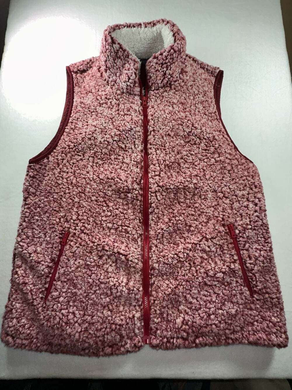 Merokeety Sherpa Fleece Zip-Up Vest
